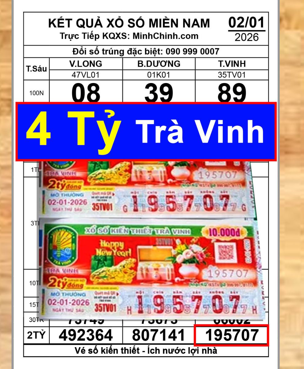 Đầu Đuôi An Giang - Bước 3: Đối chiếu với bảng kết quả đầy đủ Đầu Đuôi An Giang - Bước 3: Đối chiếu với bảng kết quả đầy đủ